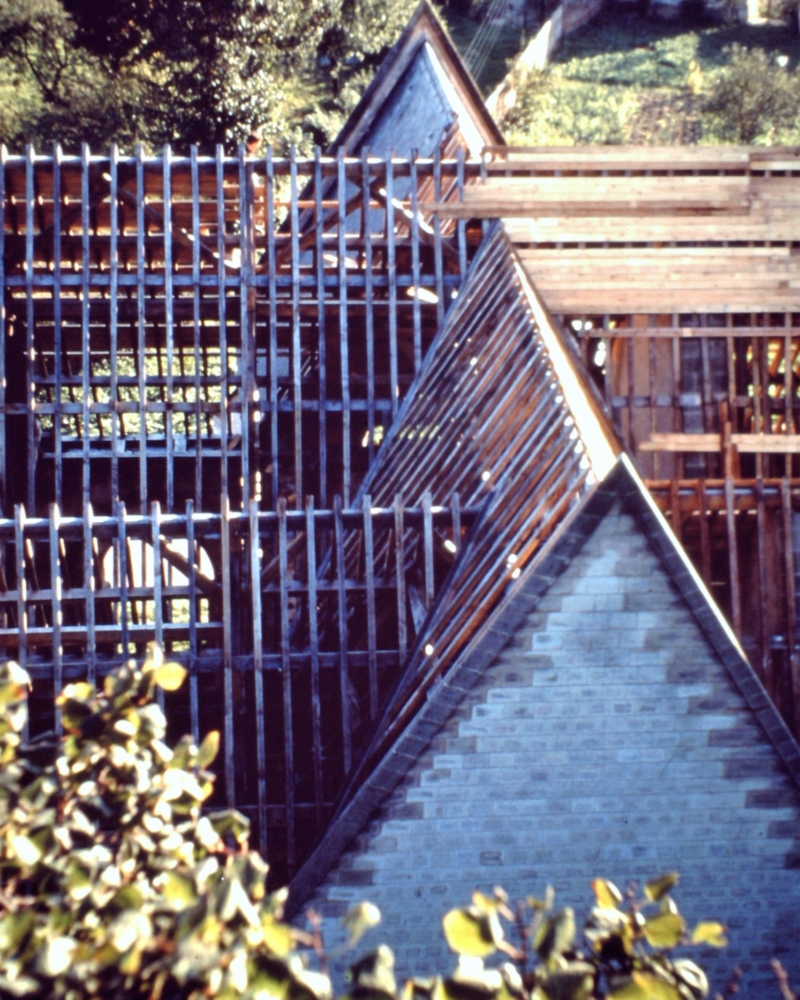 Reconstruction de la charpente de l'église Saint Sulpice de Huppy